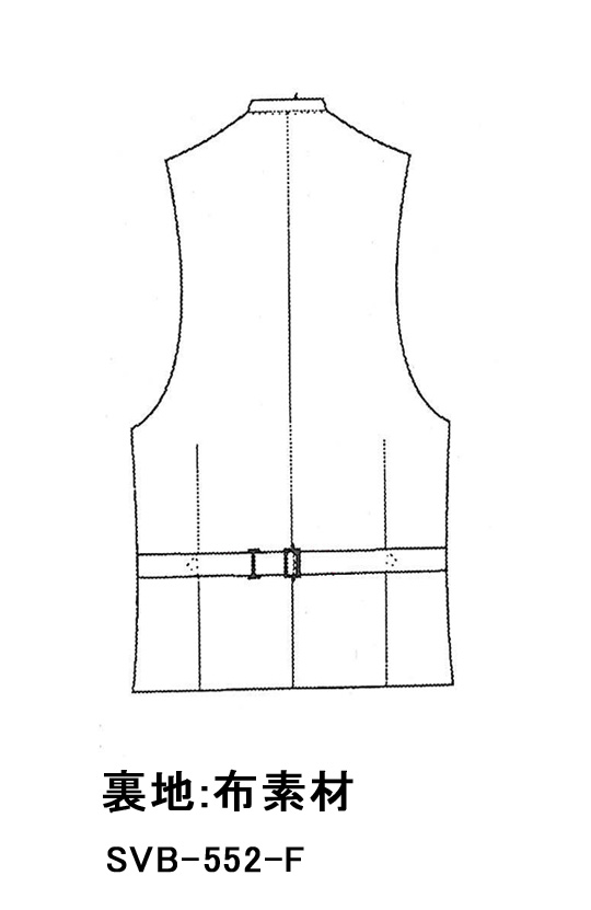 SVB-552-F・裏地：布素材、尾錠付